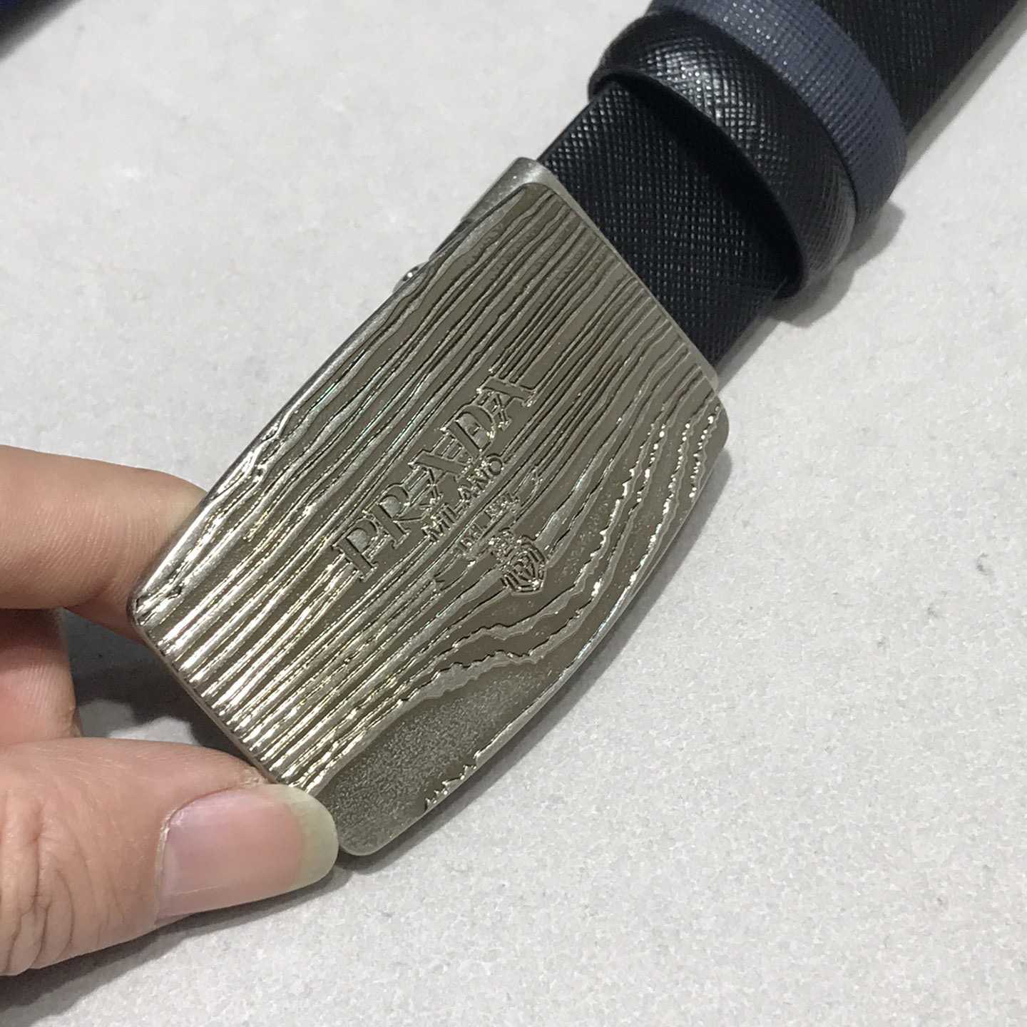 Prada Leather Belt - PerfectKickZ
