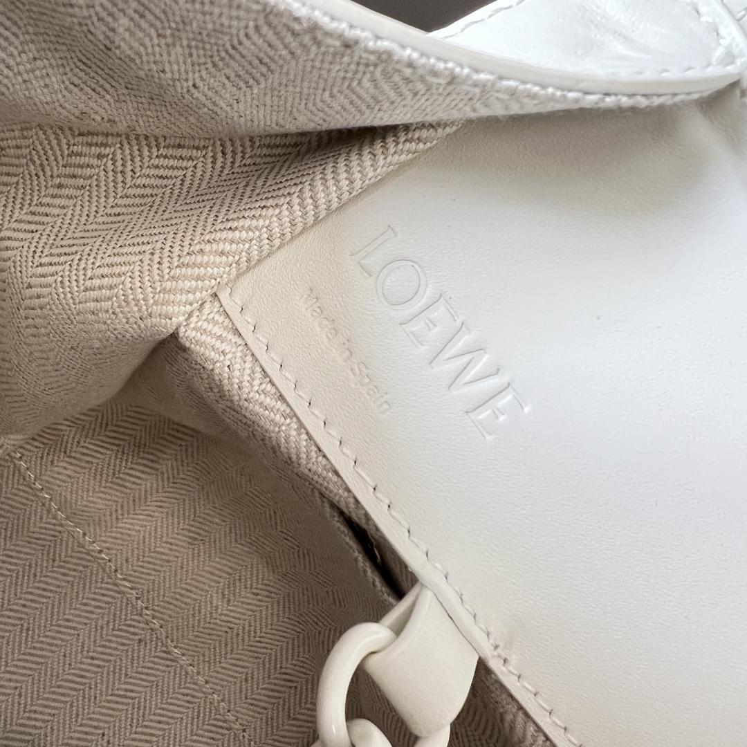 Loewe Compact Hammock In Satin Calfskin - PerfectKickZ
