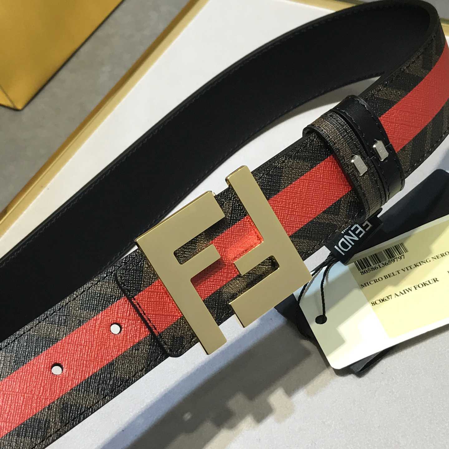 Black Reversible Leather Belt - PerfectKickZ