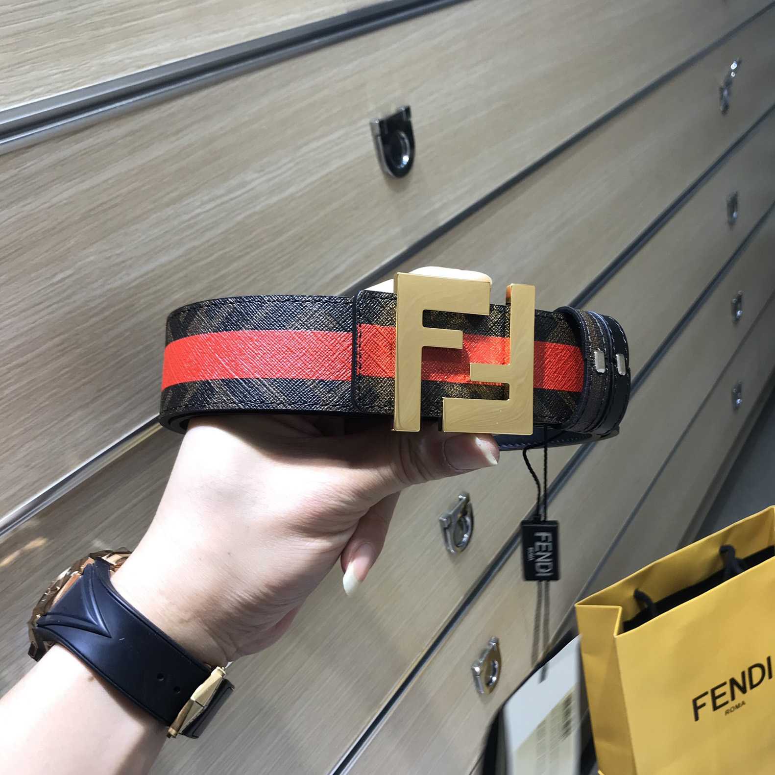 Black Reversible Leather Belt - PerfectKickZ