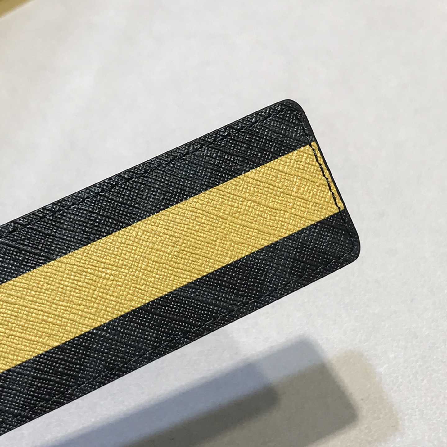 Fendi Black Reversible Leather Belt - PerfectKickZ