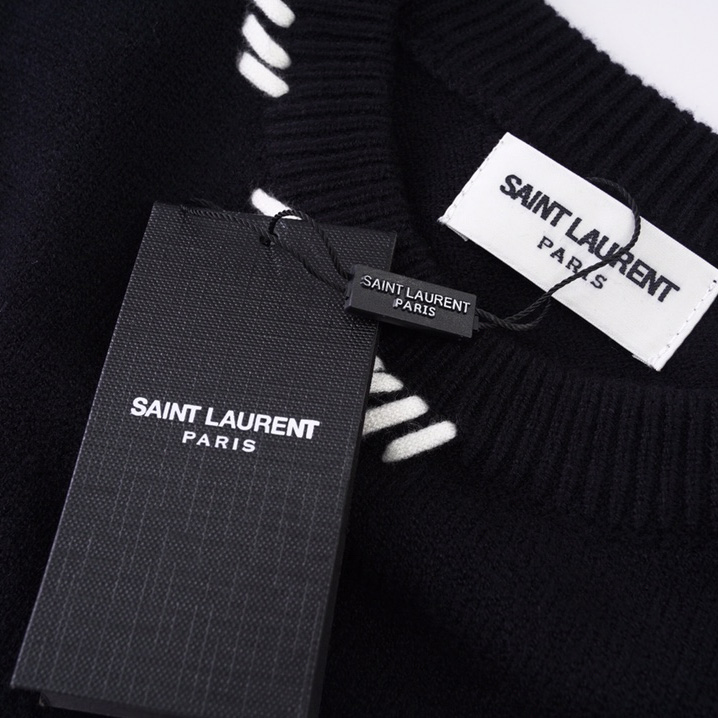 Saint Laurent Heart Sweater - PerfectKickZ
