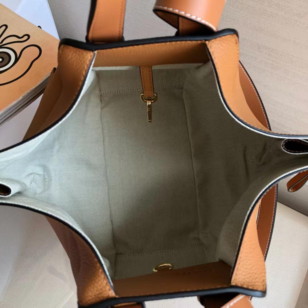 Loewe Compact Hammock In Satin Calfskin(29-26-15cm) - PerfectKickZ