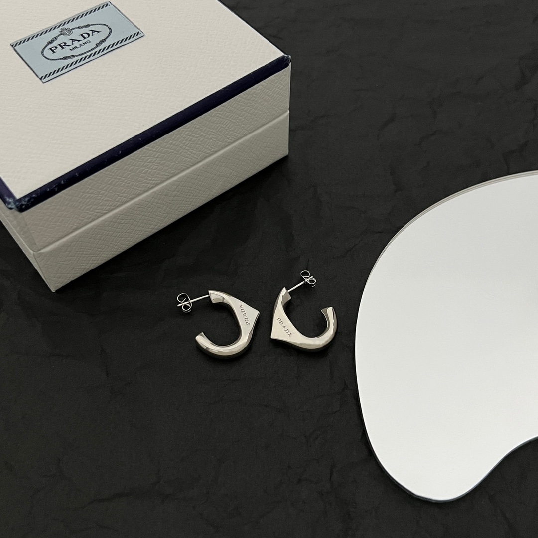 Prada Small Earrings - 