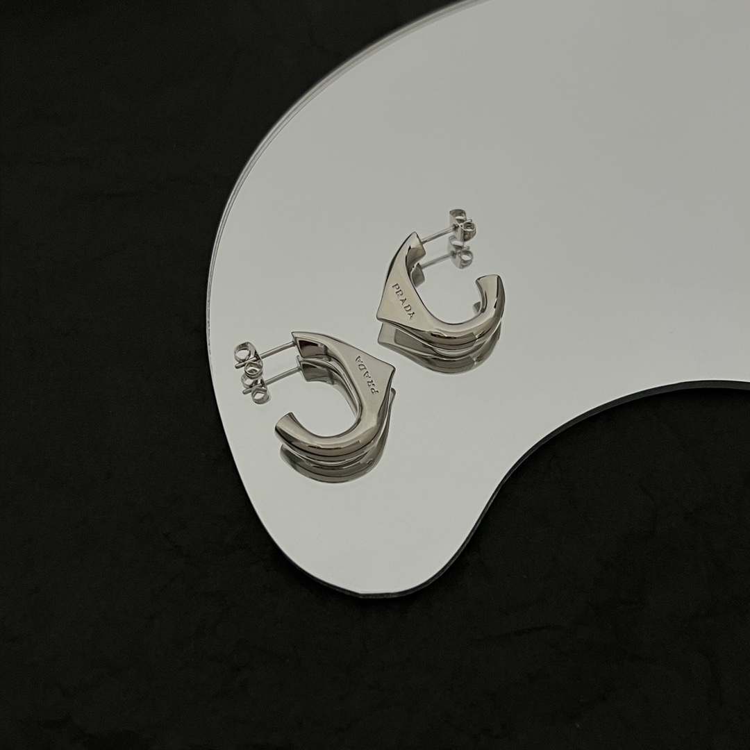 Prada Small Earrings - 