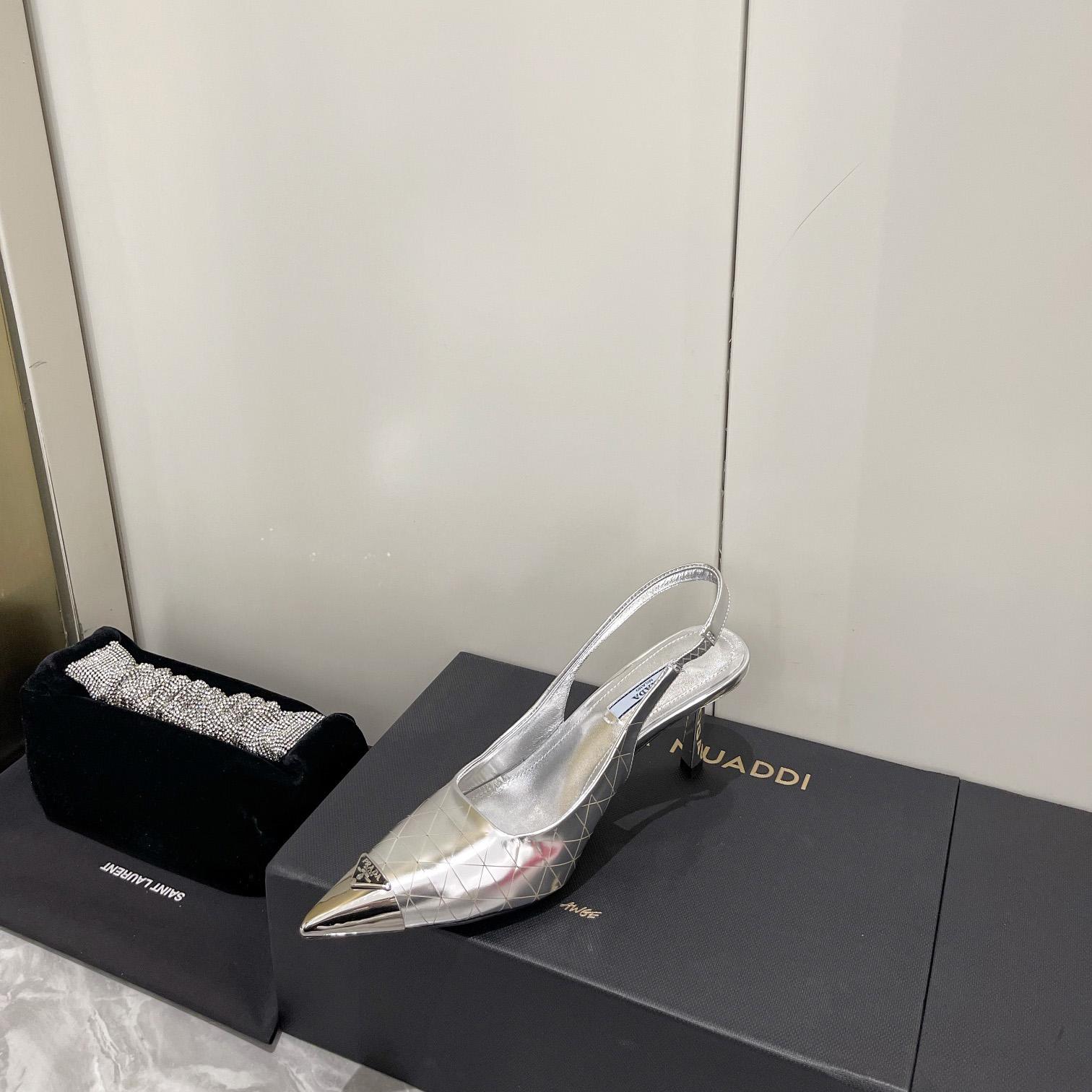 Prada 75mm Slingback Pump - PerfectKickZ