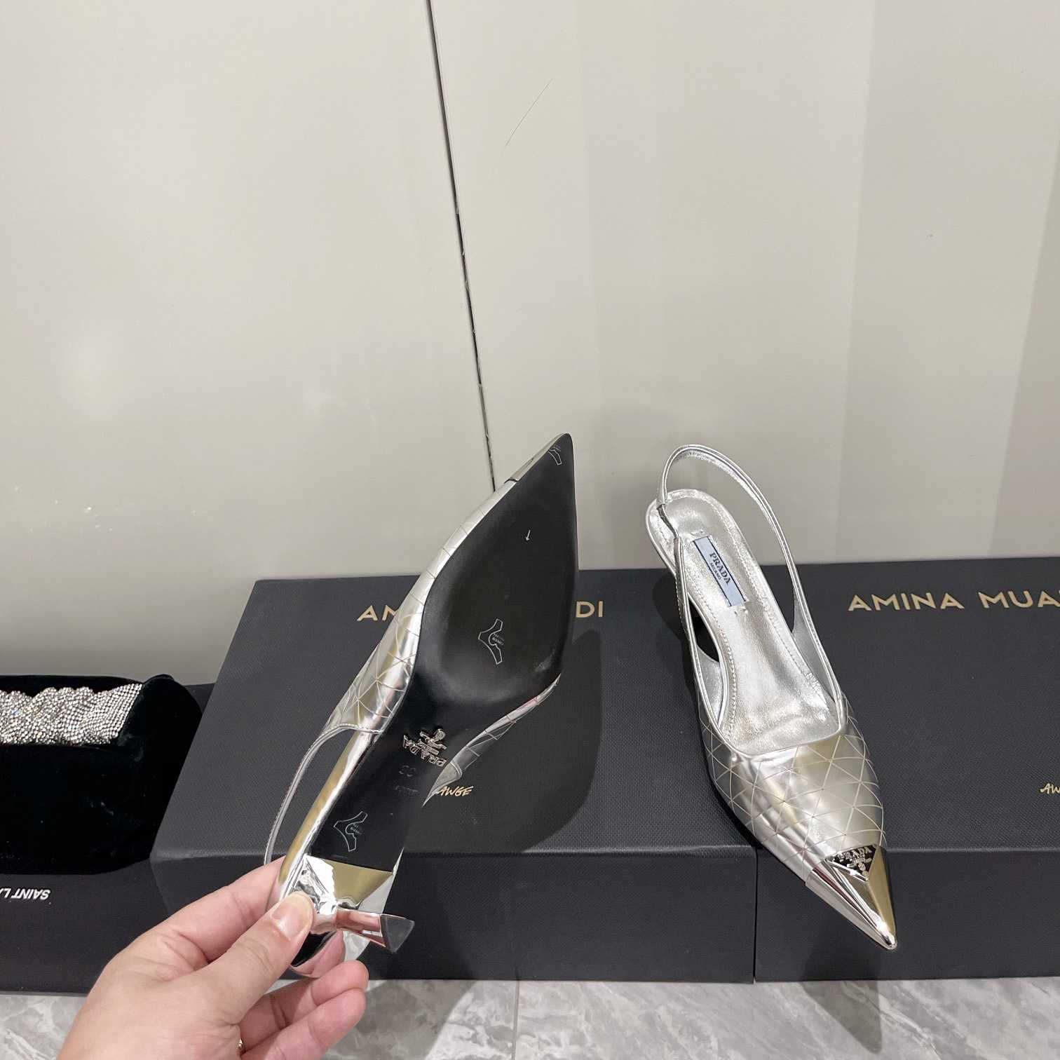 Prada 75mm Slingback Pump - PerfectKickZ