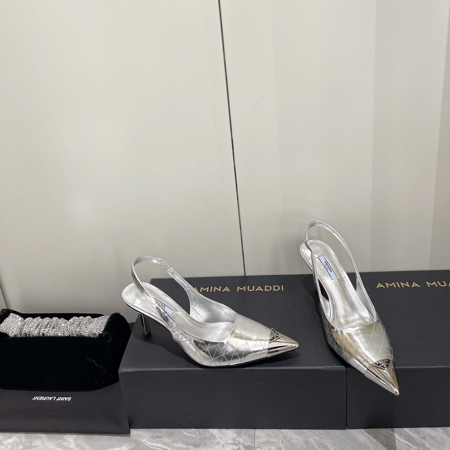 Prada 75mm Slingback Pump - PerfectKickZ