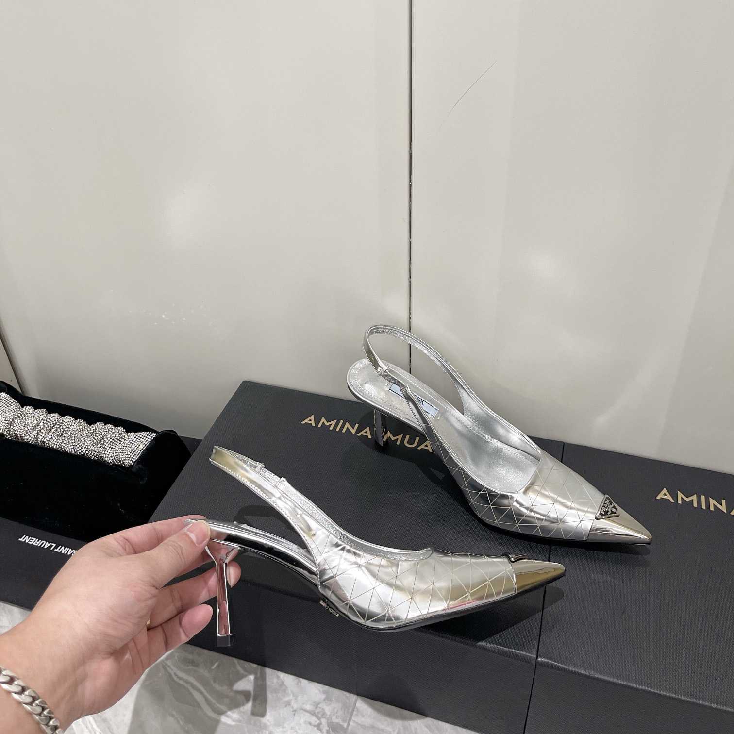 Prada 75mm Slingback Pump - PerfectKickZ