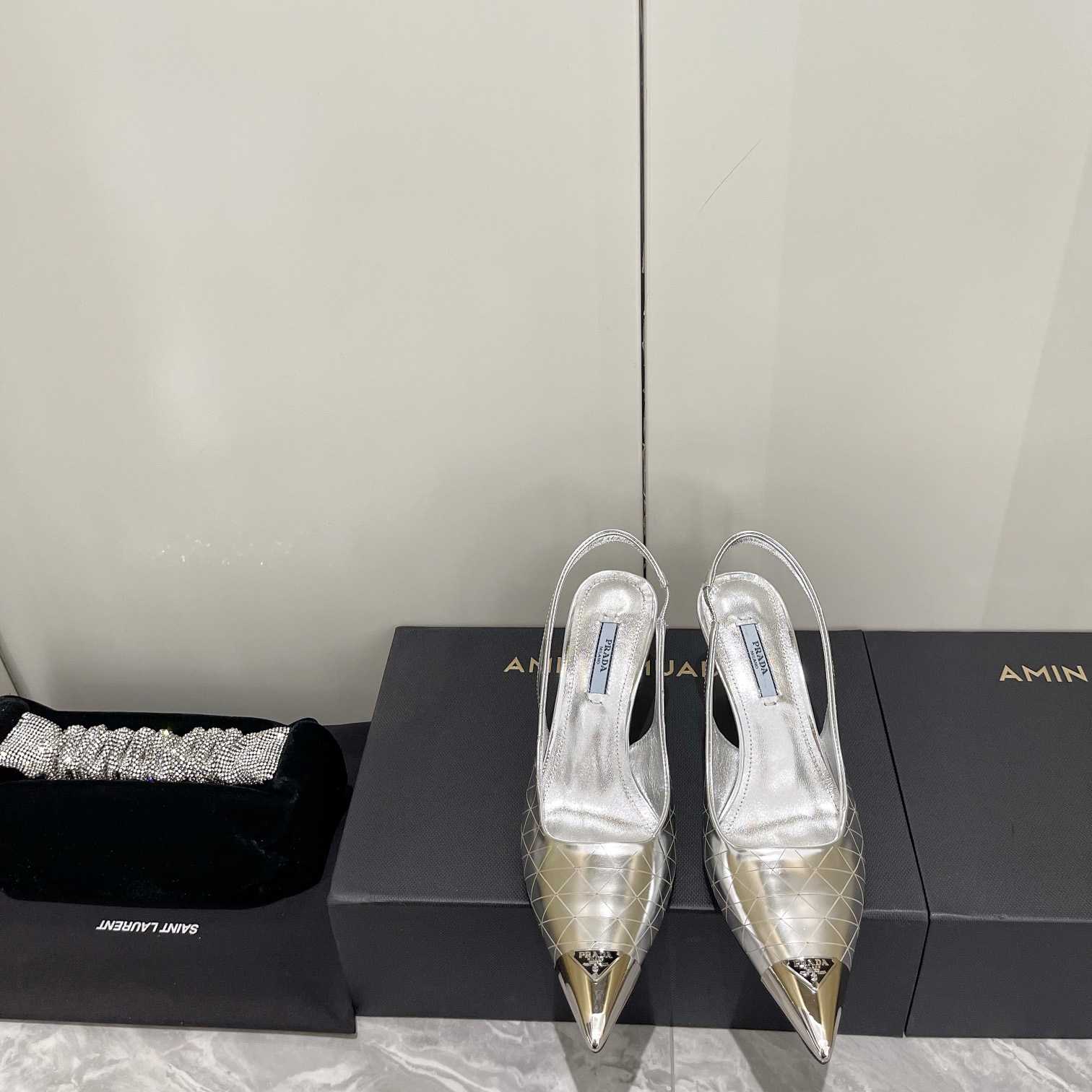 Prada 75mm Slingback Pump - PerfectKickZ
