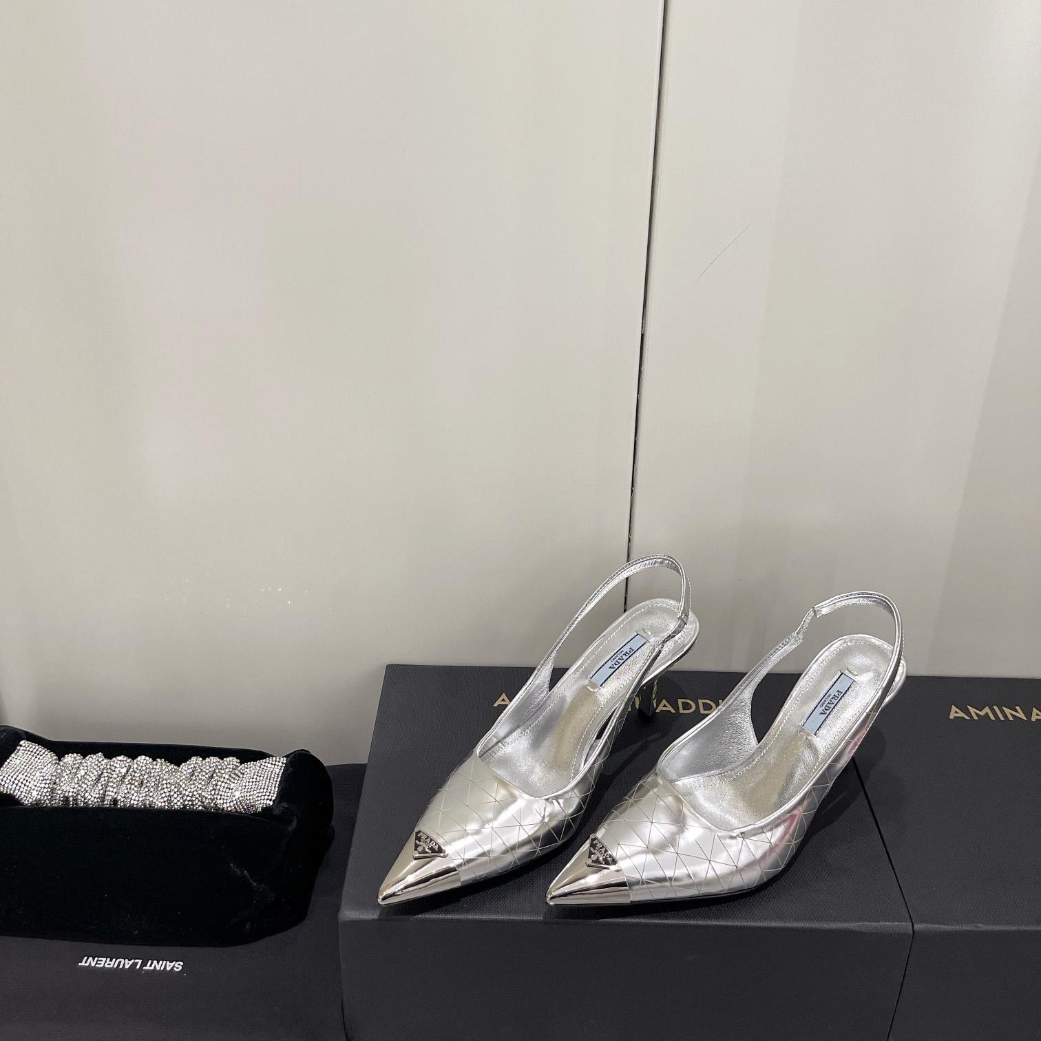 Prada 75mm Slingback Pump - PerfectKickZ