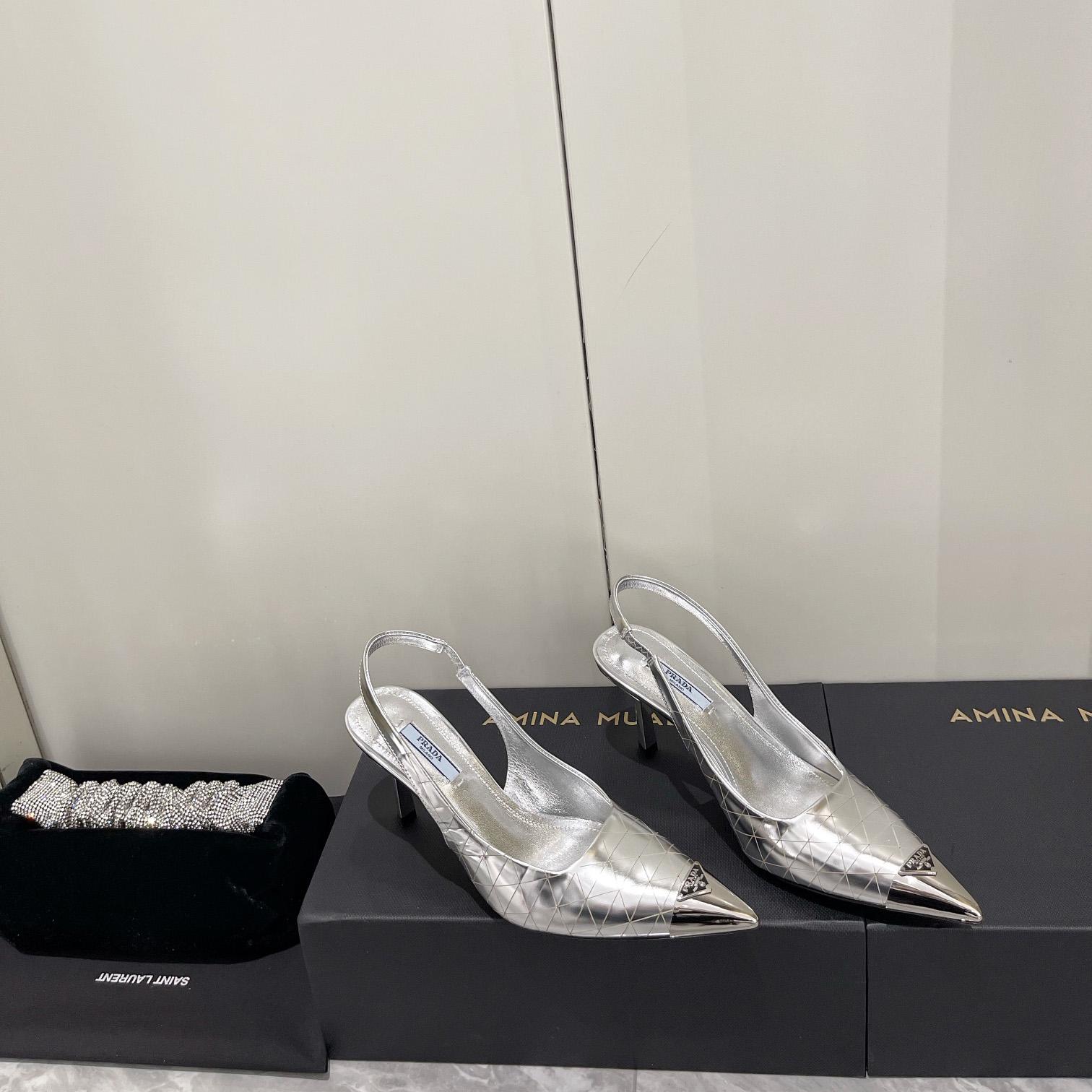 Prada 75mm Slingback Pump - PerfectKickZ