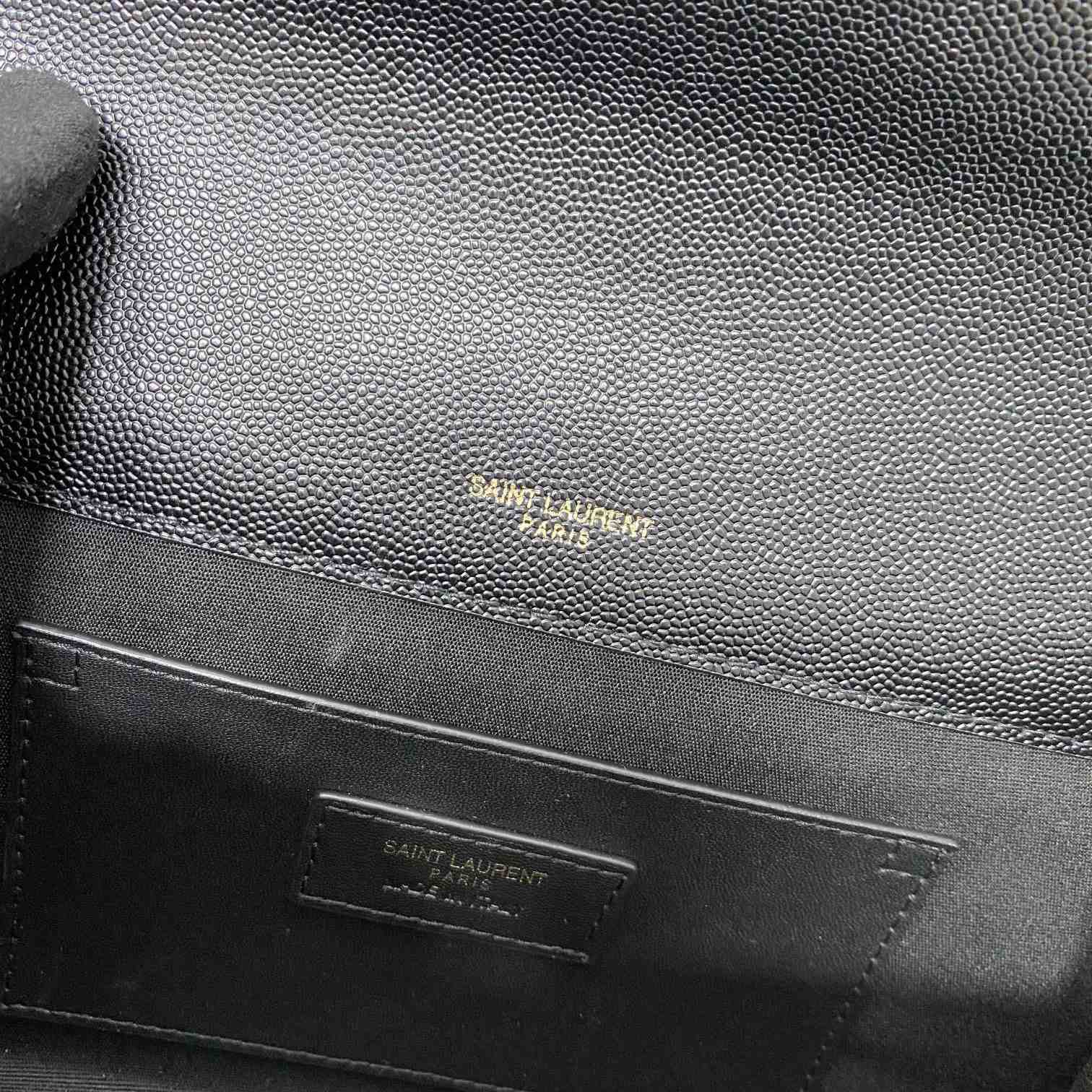 Saint Laurent Kate Medium Chain Bag In Grain De Poudre Embossed Leather - PerfectKickZ