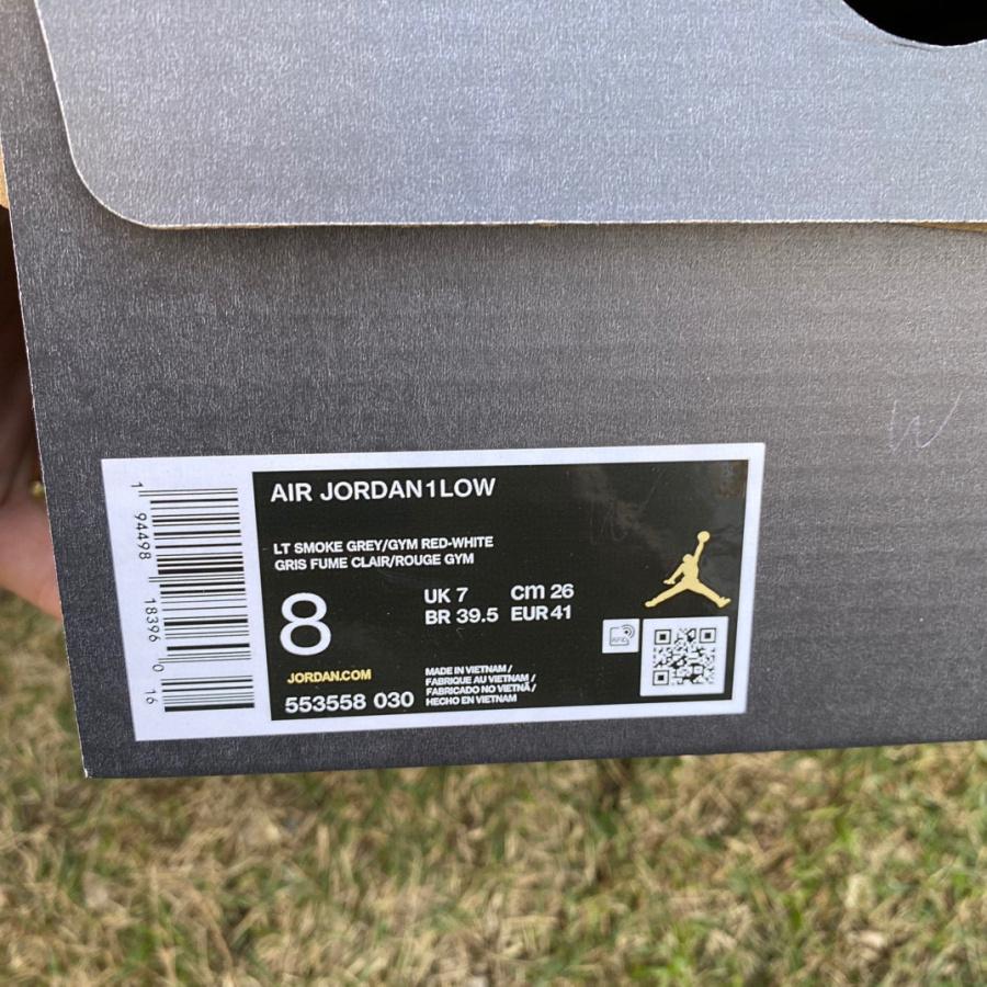 Air Jordan 1 Low “Light Smoke Grey” Sneaker   553558-030 - PerfectKickZ