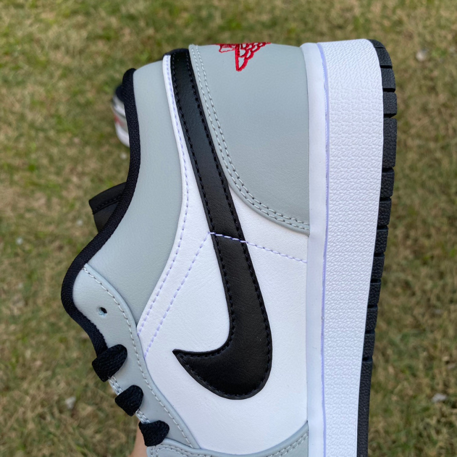 Air Jordan 1 Low “Light Smoke Grey” Sneaker   553558-030 - PerfectKickZ