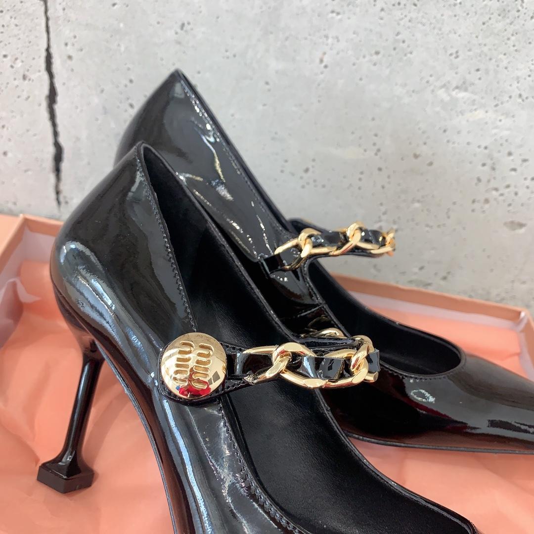 Miu Miu Patent Leather Pumps - PerfectKickZ