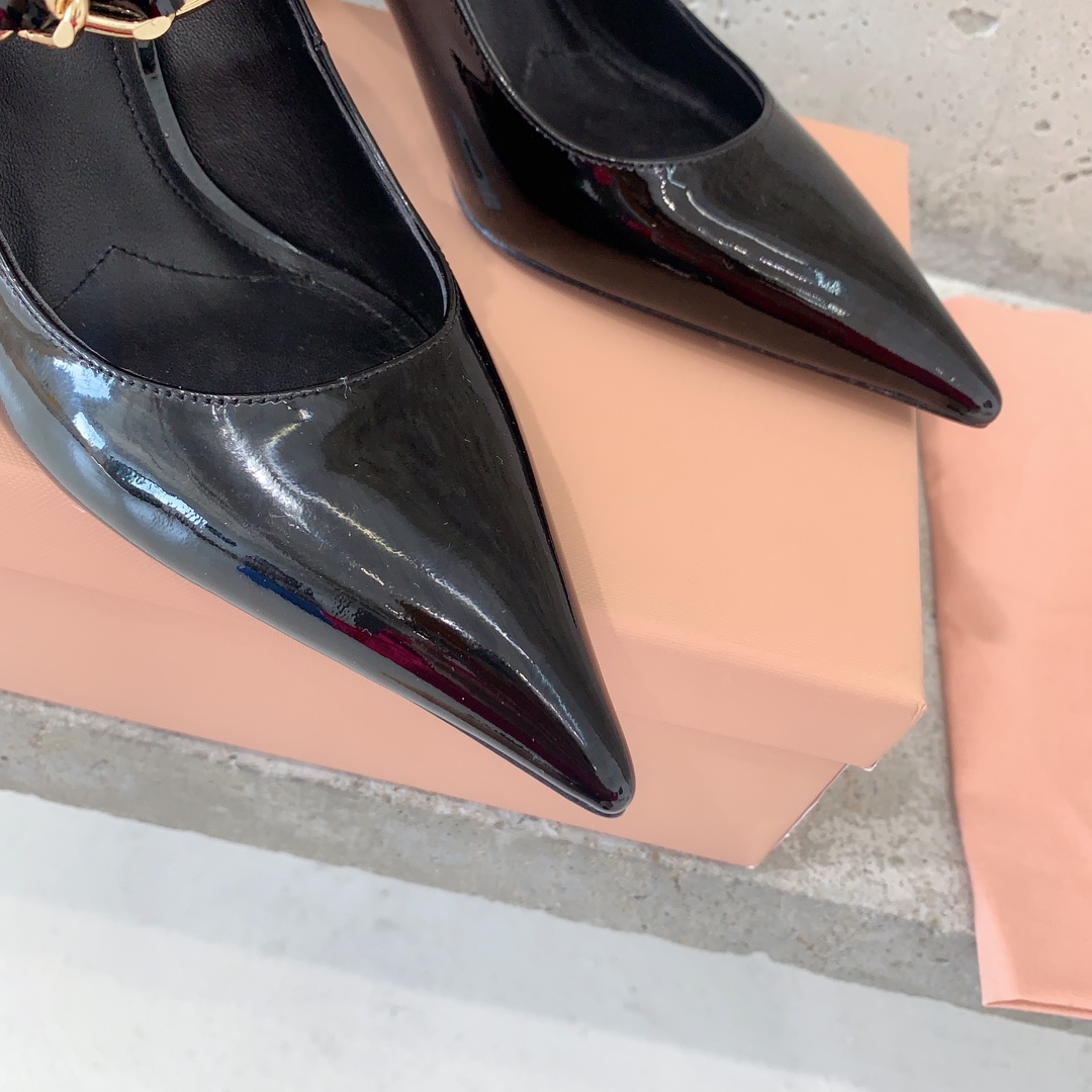 Miu Miu Patent Leather Pumps - PerfectKickZ