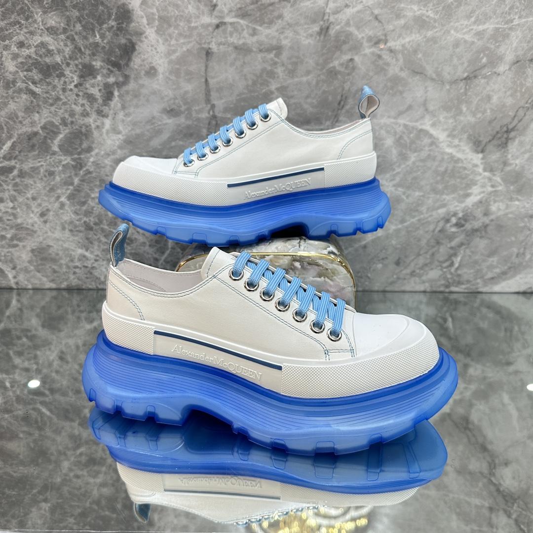 Alexander Mqueen Tread Slick Low Lace Up Sneaker  - PerfectKickZ