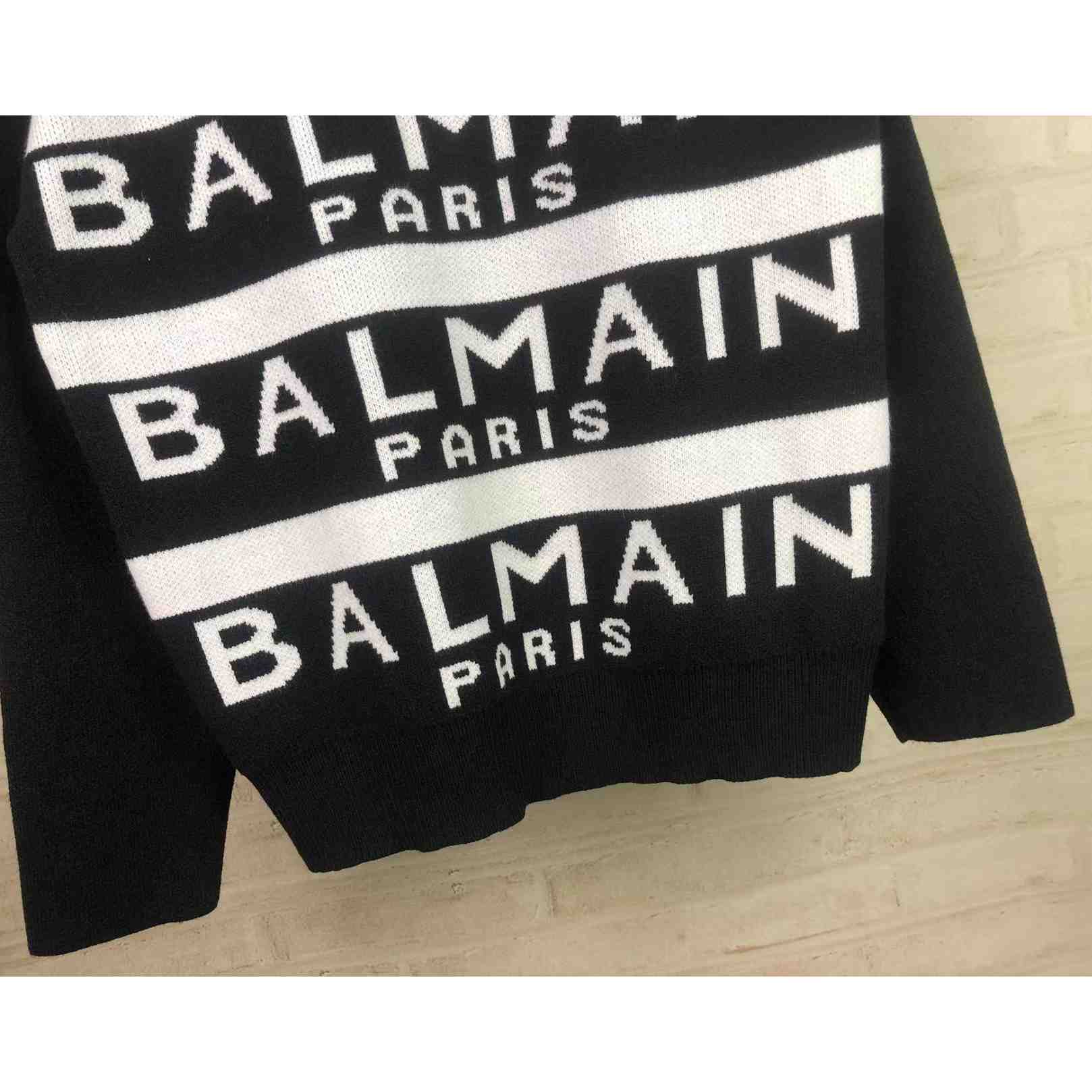 Balmain Wool-blend Crew-neck Sweater - PerfectKickZ