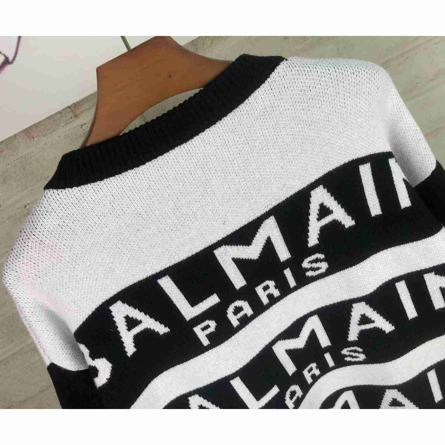Balmain Wool-blend Crew-neck Sweater - PerfectKickZ