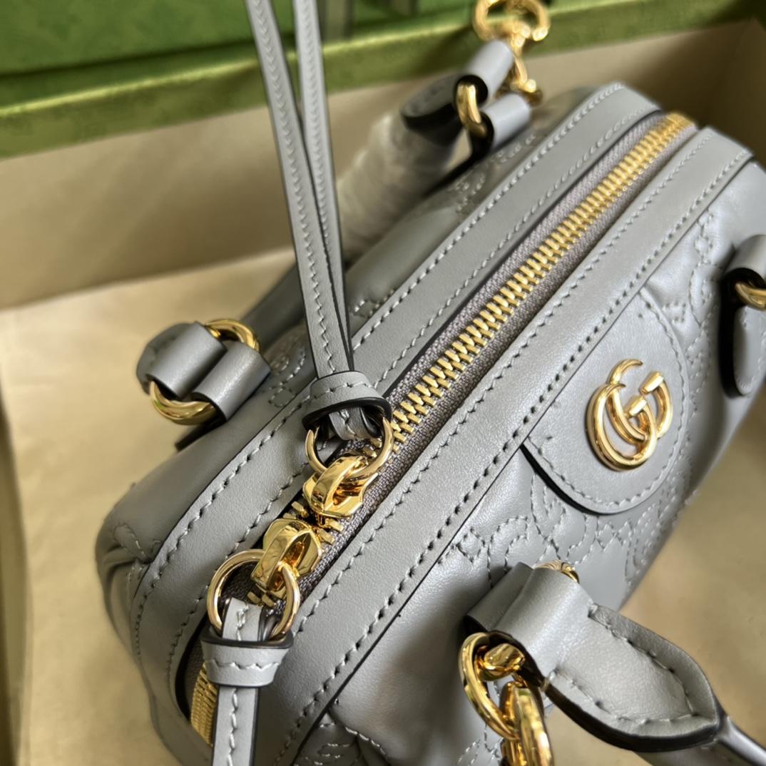 Gucci GG Matelassé Mini Bag(19*13*11cm) - PerfectKickZ