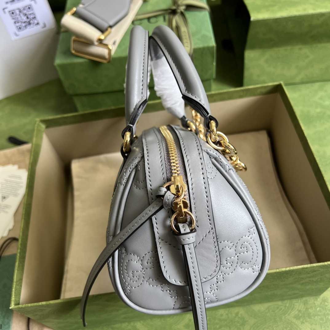 Gucci GG Matelassé Mini Bag(19*13*11cm) - PerfectKickZ