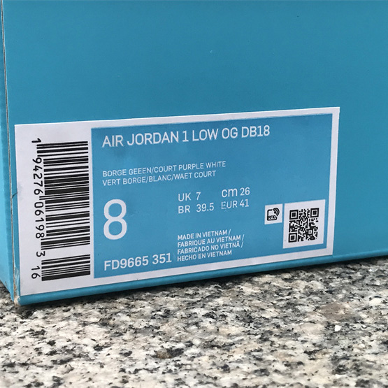 Air jordan1 Low 0G "Doernbecher” Sneaker     FD9665-351 - 