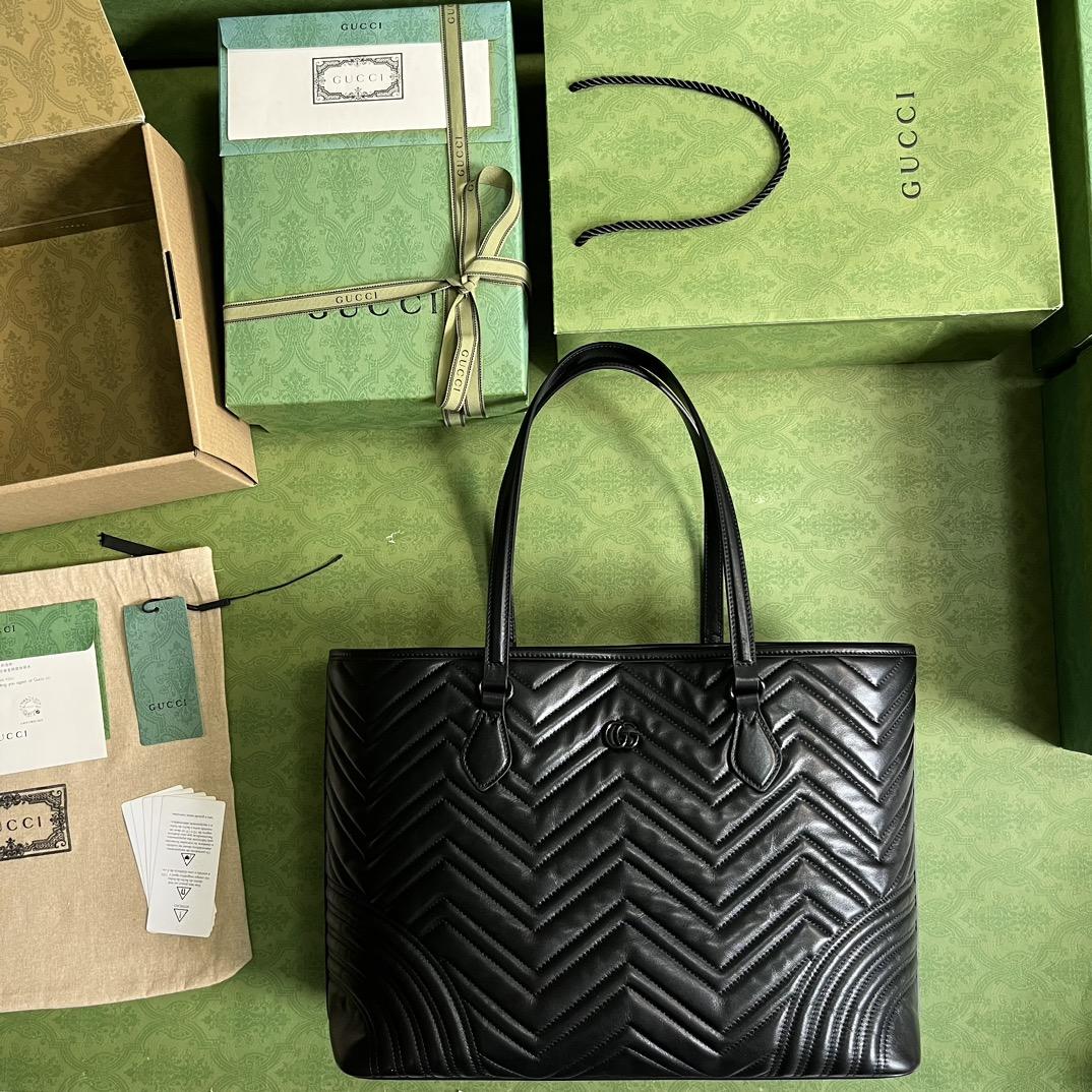 Gucci GG Marmont Large Tote Bag(38.5-29-14cm) - 