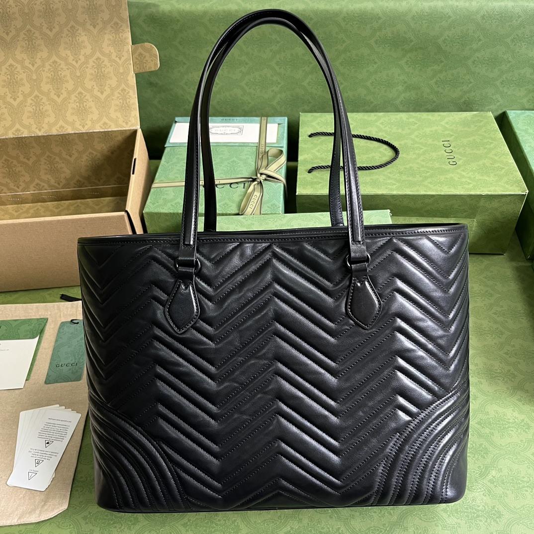 Gucci GG Marmont Large Tote Bag(38.5-29-14cm) - 