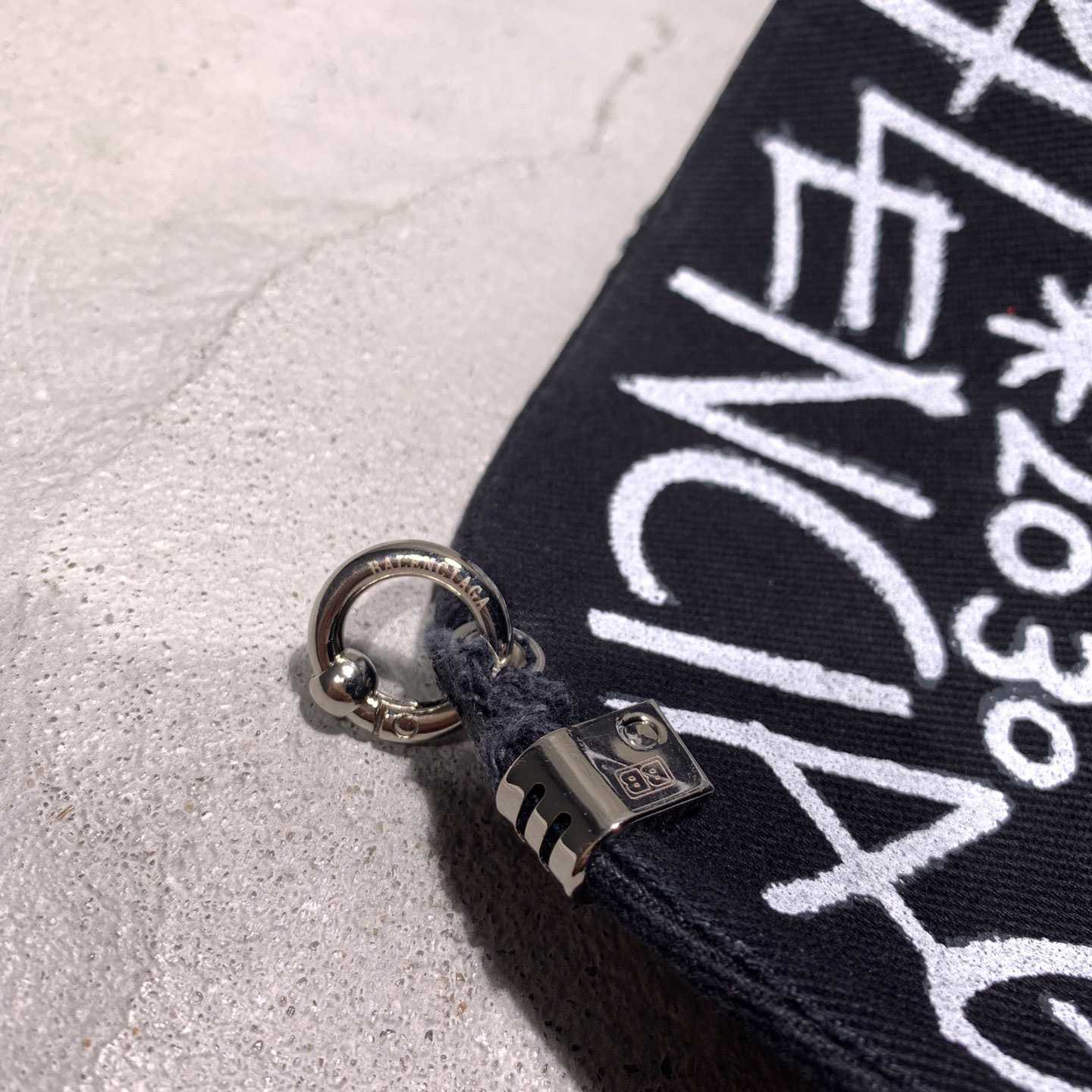 Balenciaga Cap Destroyed Piercing - 