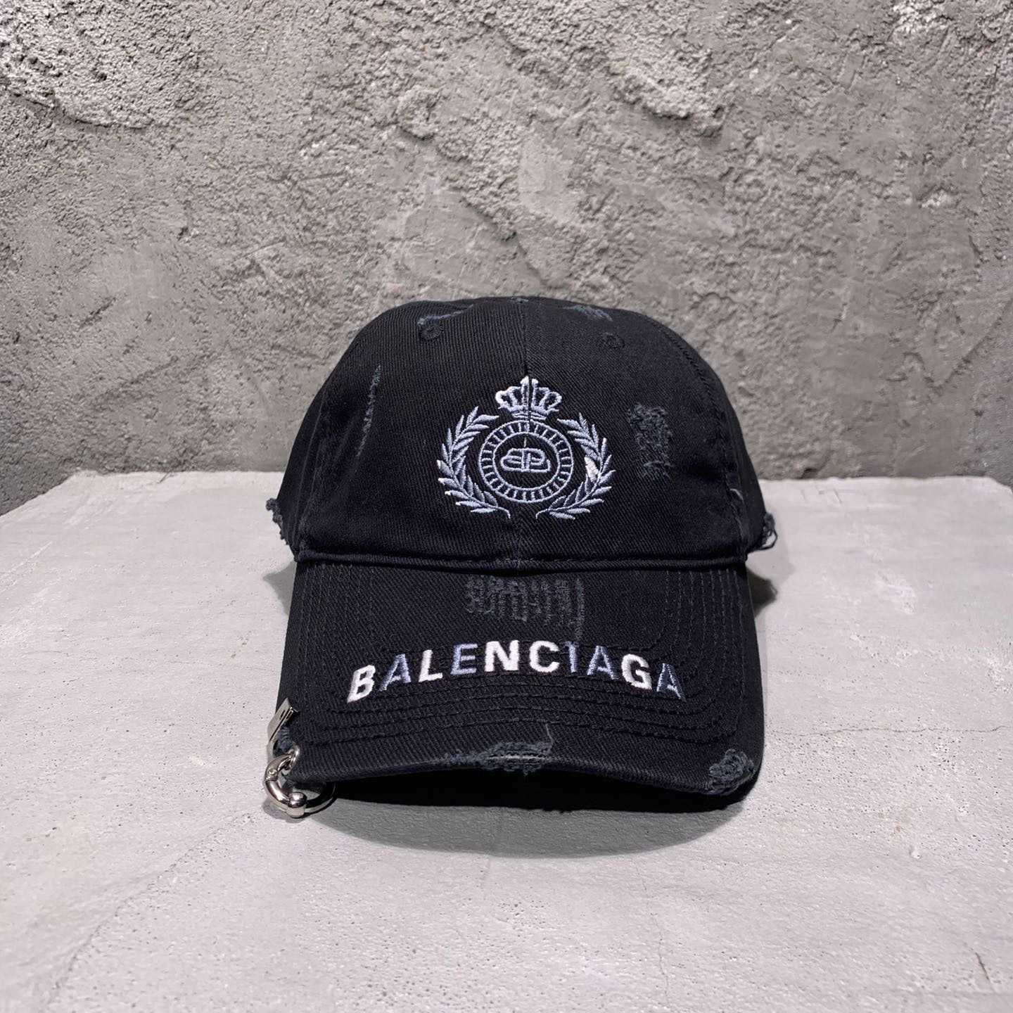 Balenciaga Cap Destroyed Piercing - PerfectKickZ