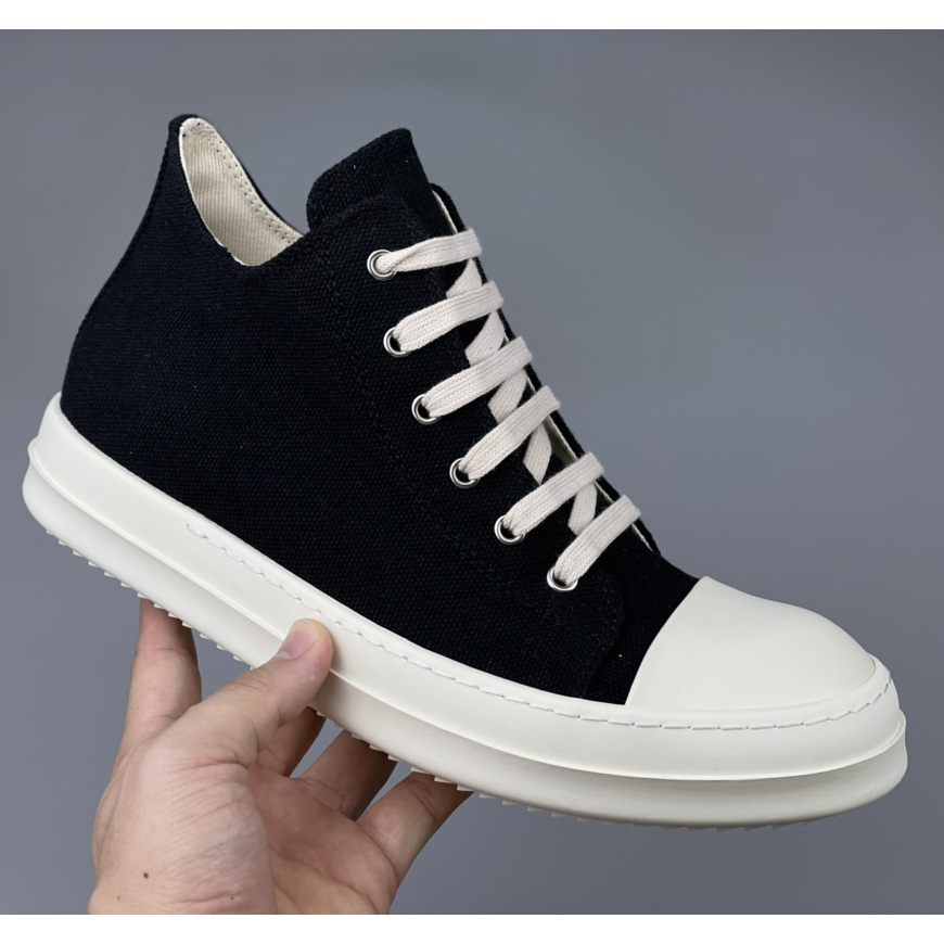 Rick Owens Drkshdw Low Top Ramones Sneakers - PerfectKickZ
