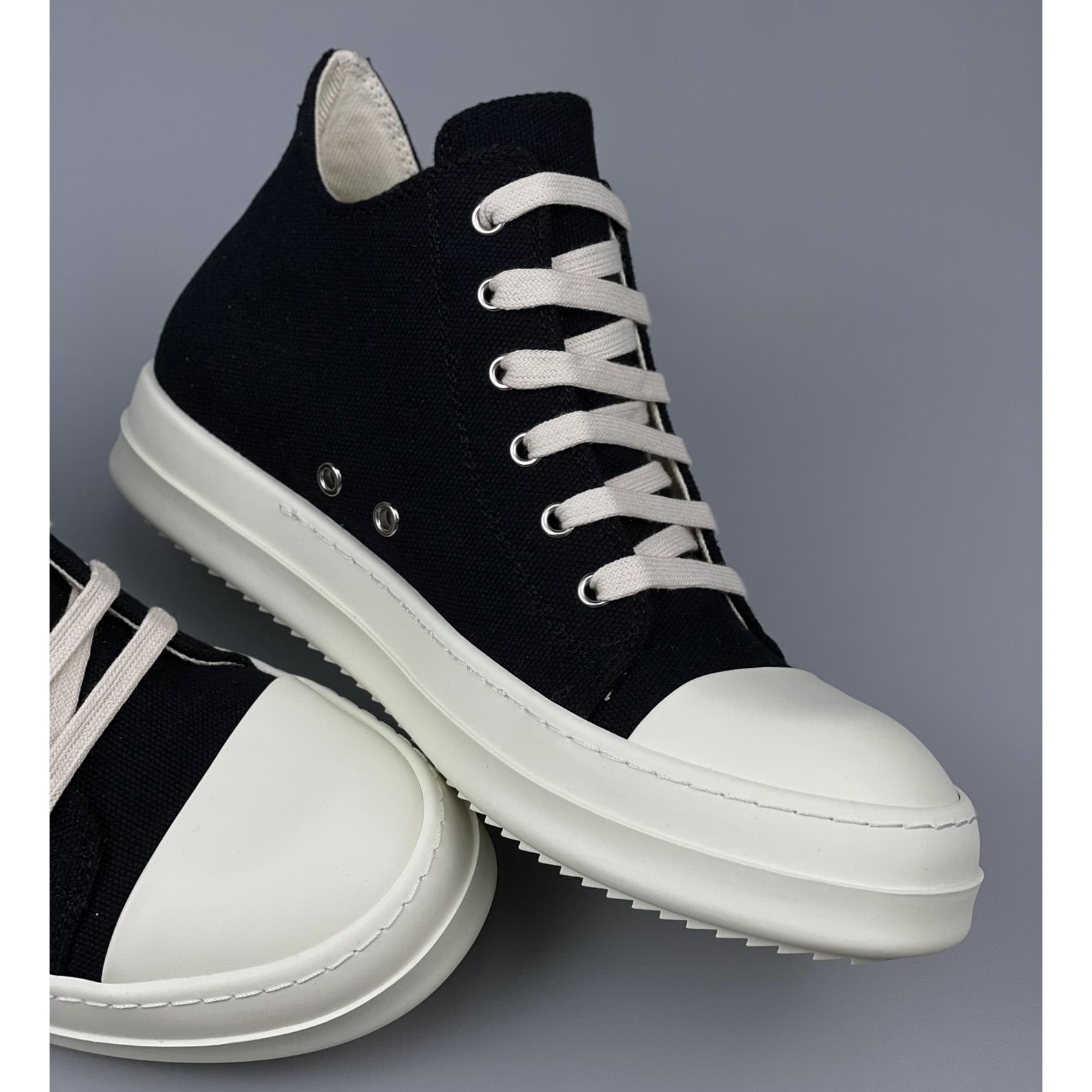 Rick Owens Drkshdw Low Top Ramones Sneakers - PerfectKickZ