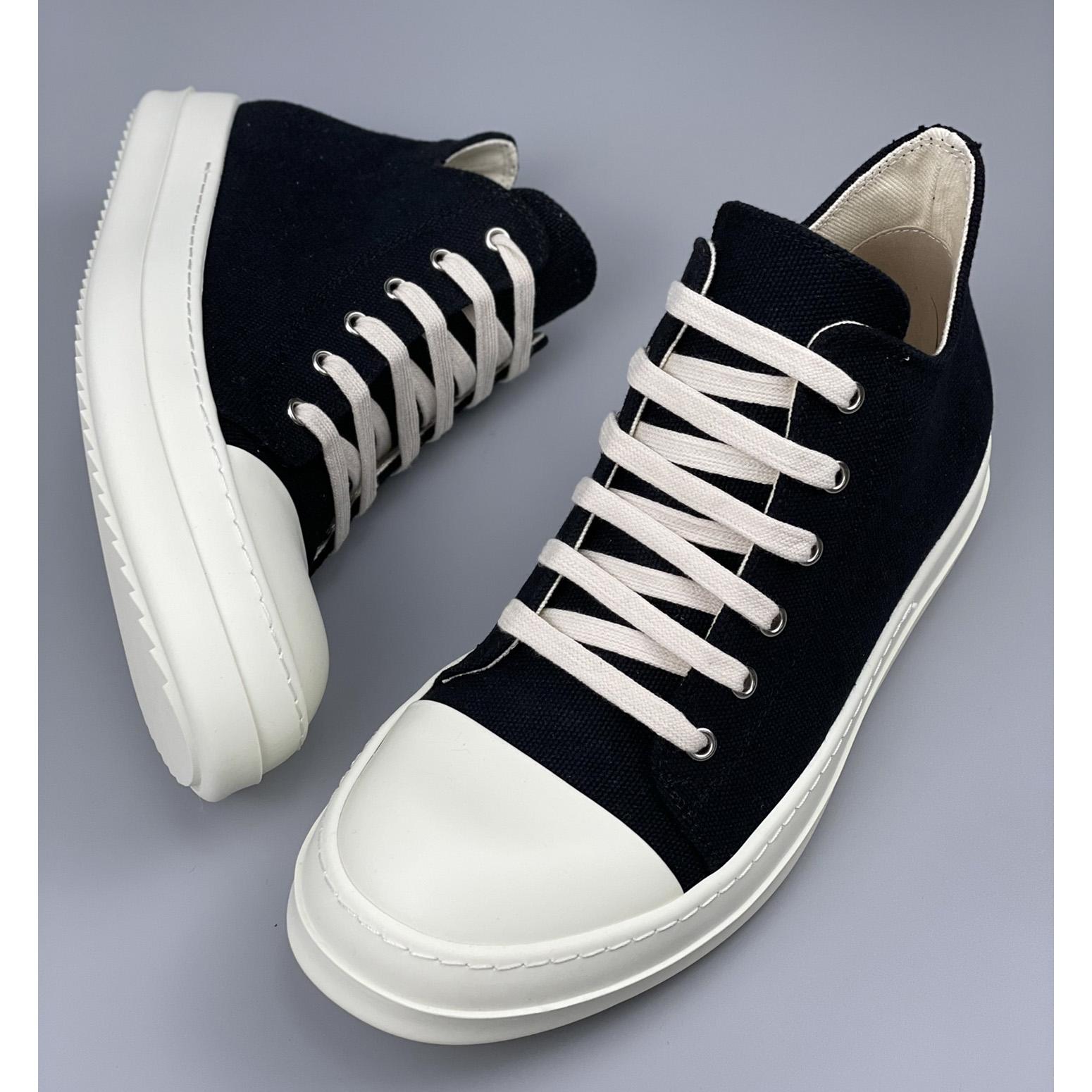 Rick Owens Drkshdw Low Top Ramones Sneakers - PerfectKickZ