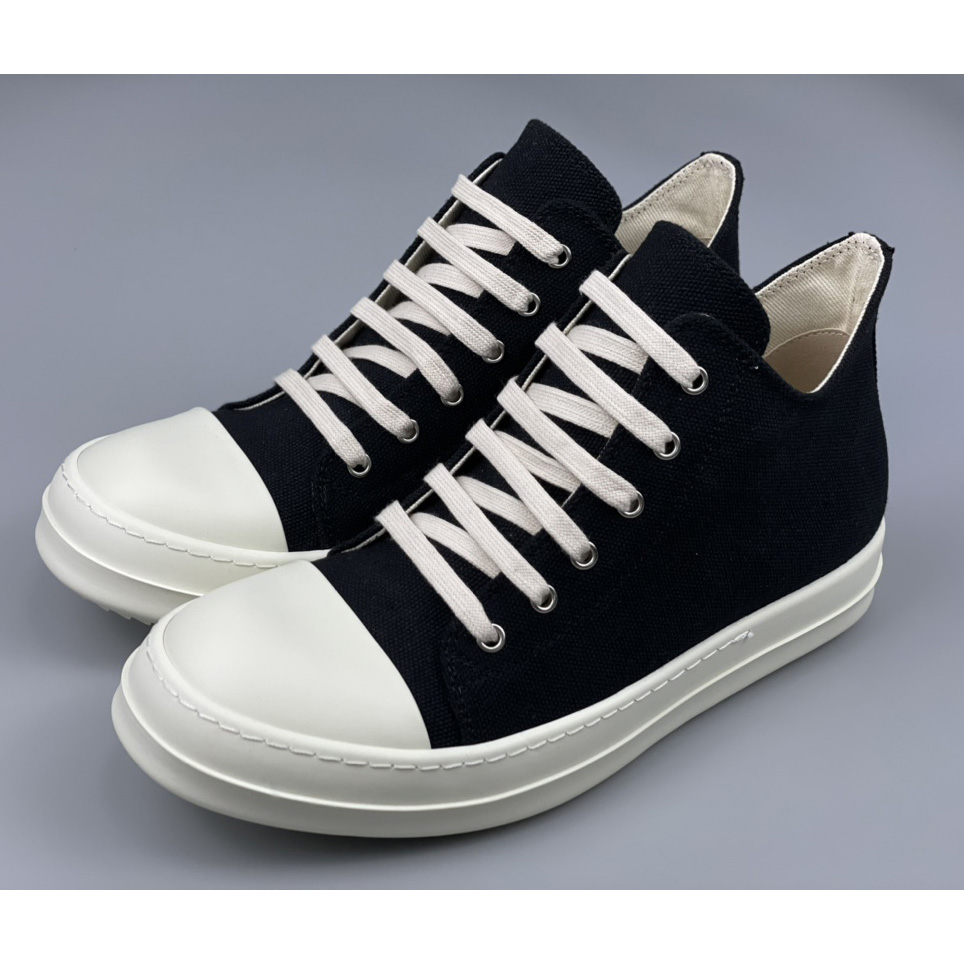 Rick Owens Drkshdw Low Top Ramones Sneakers - PerfectKickZ