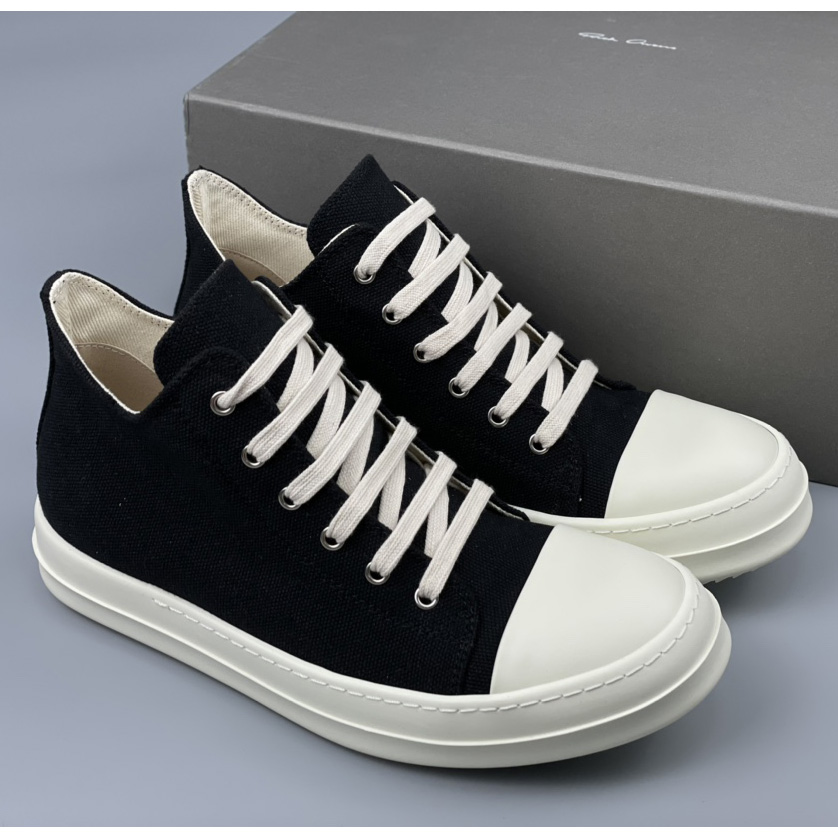 Rick Owens Drkshdw Low Top Ramones Sneakers - PerfectKickZ