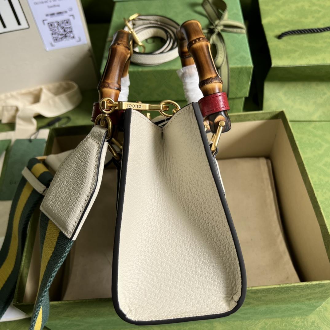 Gucci Diana Mini Tote Bag(20*16*10cm) - PerfectKickZ