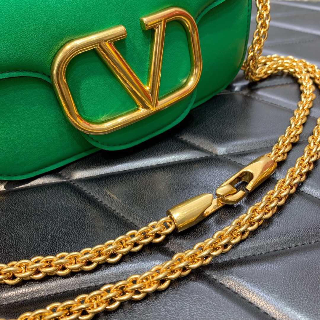Valenti  Locò Small Shoulder Bag In Calfskin - PerfectKickZ