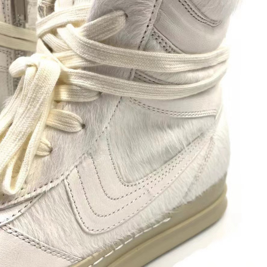 Rick Owens Dunks High-Top Sneakers - PerfectKickZ