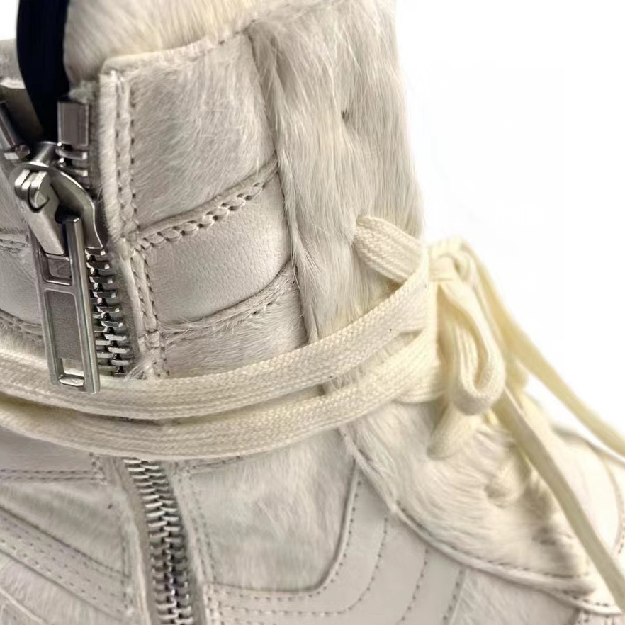 Rick Owens Dunks High-Top Sneakers - PerfectKickZ