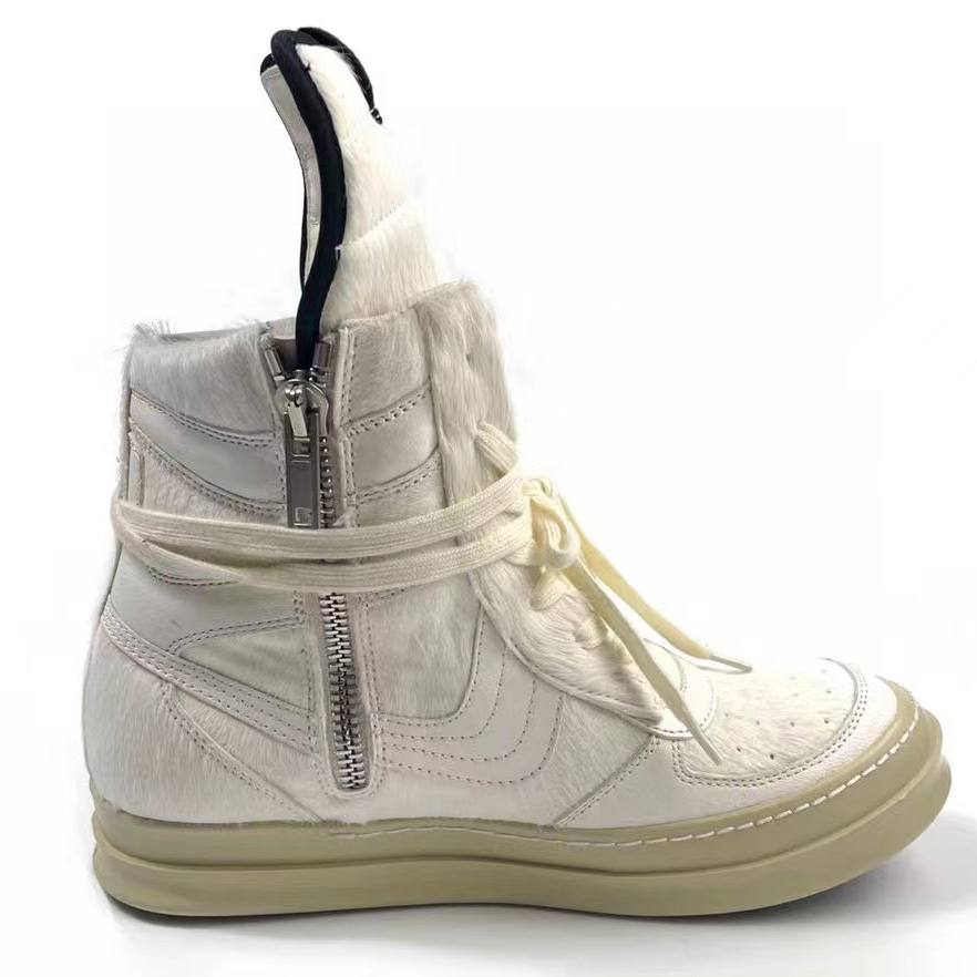 Rick Owens Dunks High-Top Sneakers - PerfectKickZ