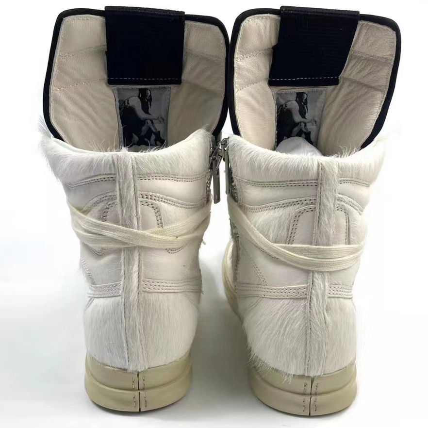 Rick Owens Dunks High-Top Sneakers - PerfectKickZ