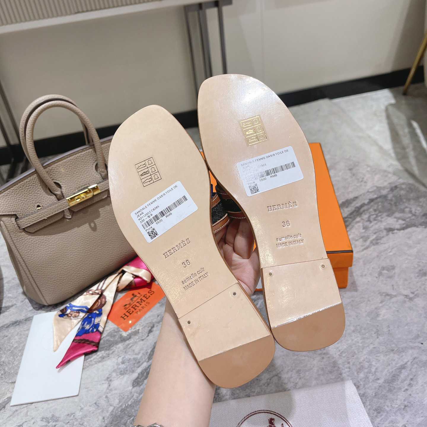 Hermes Oran Sandal - PerfectKickZ