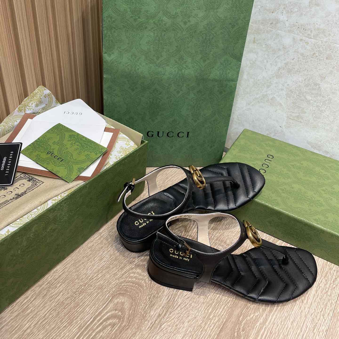 Gucci Women's Double G Sandal - PerfectKickZ