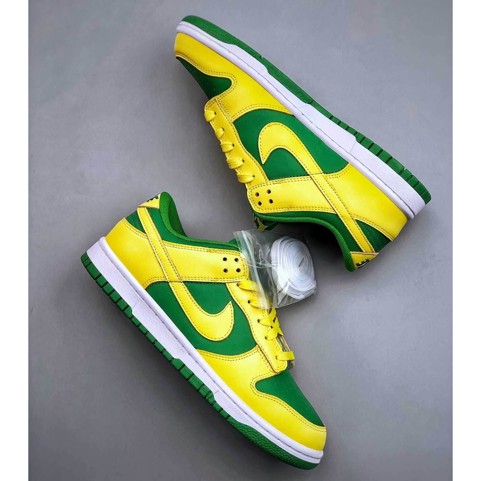 Nike SB Dunk Low "Brazil" Sneakers        CU1727-700 - PerfectKickZ