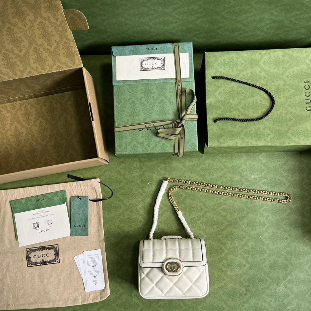 Gucci Deco Mini Shoulder Bag (18-14.5-8cm) - PerfectKickZ