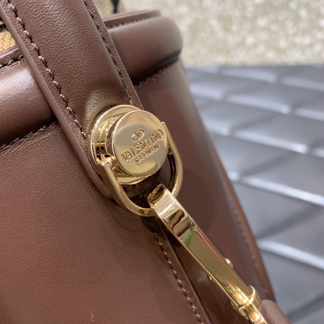 Valenti Le Cinquième Toile Iconographe Bucket Bag - PerfectKickZ