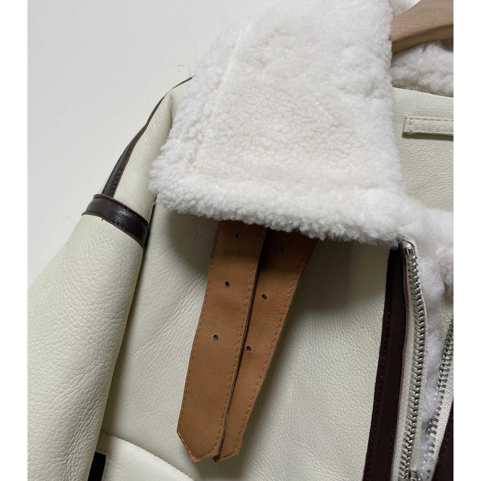 Loewe Aviator Jacket In Shearling - 