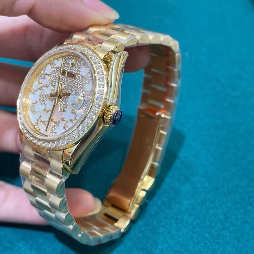 Rolex Yellow Gold Datejust 31 Watch - PerfectKickZ