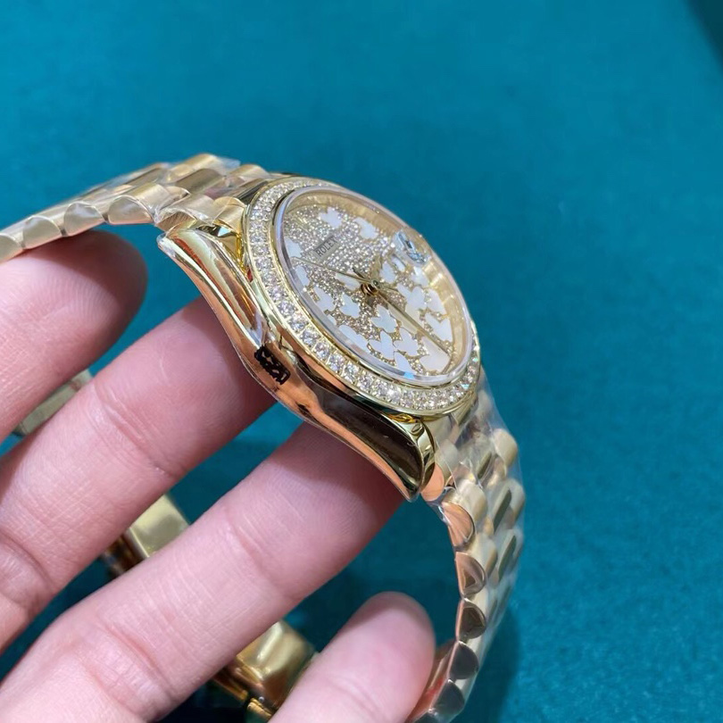 Rolex Yellow Gold Datejust 31 Watch - PerfectKickZ